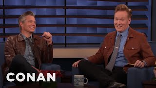 Timothy Olyphant Copies Conans New Look  CONAN on TBS [upl. by Darrick]