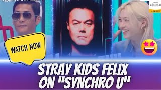 Stray Kids Felix on quotSynchro Uquot Episode 9  Watch Now [upl. by Doscher]