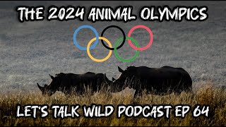 The 2024 Animal Olympics  Lets Talk Wild Podcast EP 64  Animalympics  Boxing  Archery  MORE [upl. by Peednas]