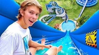 We Built 5 EXTREME Backyard Water Slides [upl. by Nager823]