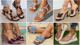 ZAPATOS DE MODA PARA MUJER 2024 tendencias sandalias LENA NELLEZA [upl. by Canning107]