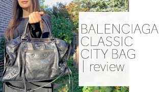 Balenciaga City Bag Review  REVIEW  camelliachic [upl. by Africah]