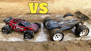 Traxxas Rustler 4x4 vs JLB CHEETAH RC CAR  High Speed RC Car  RC CARS [upl. by Magel]