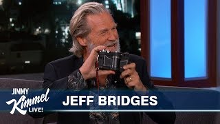 Jeff Bridges on Meeting Snoop Dogg Turning 70 amp Photography [upl. by Ylicec]