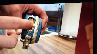 Vintage Martin Automatic fly fishing reel How it works￼ [upl. by Hugo]