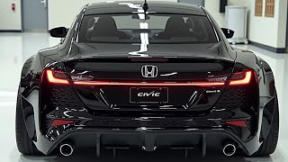 2025 Honda Civic Revealed  Redefining Fuel Efficiency with 49 MPG [upl. by Fergus611]