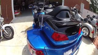 2017 goldwing 1800 motor trike [upl. by Deerdre]