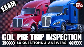 CDL Pre Trip Inspection Test EVERY Question amp Answer You Need [upl. by Cohligan]