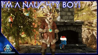 I Was A Very Naughty Boy This Christmas  Ark Survival Ascended EP30 [upl. by Akinohs]