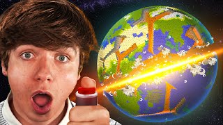 I Destroyed Earth in Minecraft [upl. by Kcerb]