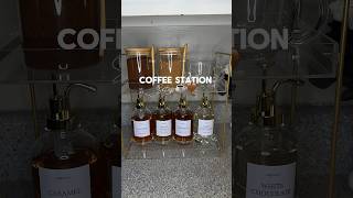 Coffee Station Setup☕️ coffee coffeelover coffeetime coffeeaddict viralvideo viralshorts [upl. by Aehsan44]