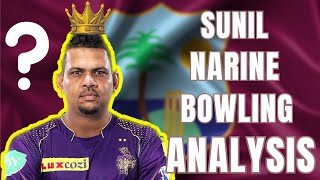 Sunil Narine Bowling Analysis Indepth [upl. by Web]