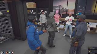 P Money Shows The Staff The Tuner Shop Song 🔥  GTA 5 No Pixel 30 [upl. by Horace]