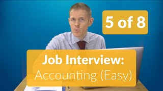 Best English Interview Conversation for Accounting Job Easy Lesson Just Repeat [upl. by Oimetra]