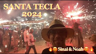 Gegants for Sinai and Noah 2024 Santa Tecla festa major petita de Sitges [upl. by Heck673]