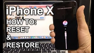 How To Reset amp Restore your Apple iPhone X  Factory Reset [upl. by Maclay]