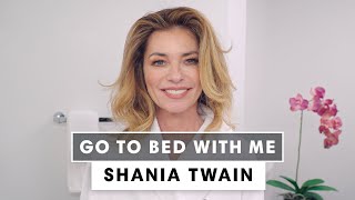 Shania Twain Removes Her Makeup With Olive Oil amp Sugar  Go To Bed With Me  Harpers BAZAAR [upl. by Higley]