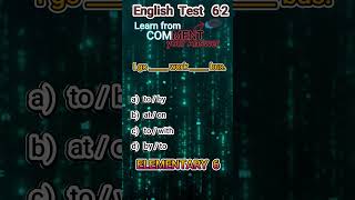 English Elementary 6 Test 62 [upl. by Lael]