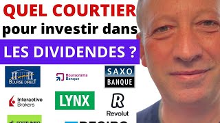 Tout savoir pour choisir son courtier quand on investit dans les dividendes frais fiscalité [upl. by Fillian563]