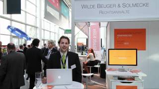 dmexco 2010  SEO SEA SMO SEM amp Recht  Kanzlei Wilde Beuger amp Solmecke Köln [upl. by Stalder]