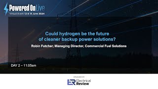 Could hydrogen be the future of cleaner backup power solutions [upl. by Lyudmila]