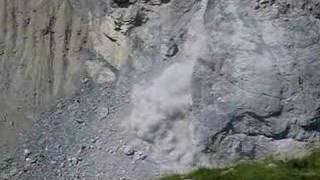 Eiger rockfall [upl. by Meekah]