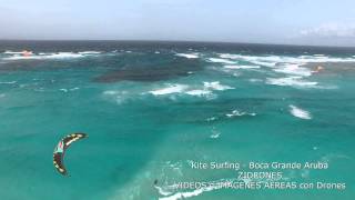 Aruba impressions 05 Boca Grande Kite Surf San Nicolas ZIDRONES [upl. by Ierna]