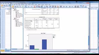 ChiSquare in SPSS [upl. by Walkling180]