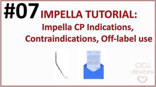 Impella device tutorial 007 Impella CP indications contraindications and offlabel use [upl. by Elocon574]