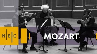 Mozart Trio Divertimento for Violin Viola and Cello in E flat [upl. by Atinahc]