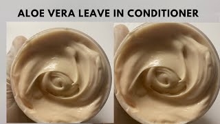 DIY ALOE VERA LEAVE IN CONDITIONER FOR EXTREME HAIR GROWTH AND SHINE Fresh aloe Vera conditioner [upl. by Eelsha]