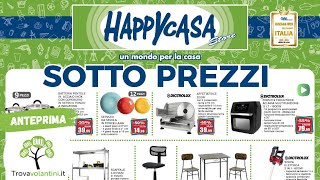 VOLANTINO HAPPYCASA dal 17 aprile al 5 maggio 2024 anteprima [upl. by Anders]