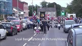 Bangor Protestant Boys FB  Ballygowan True Blues FB Parade 2019 [upl. by Inneg]