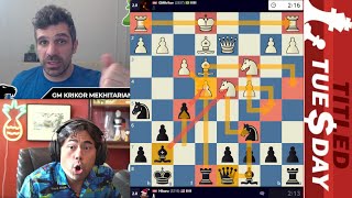 Battle of the Grandmasters Krikor Mekhitarian  Hikaru Nakamura [upl. by Metzger]