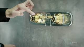 Montage Duschsystem Grohe quotRainshower SmartControl 360 Duoquot [upl. by Candra]