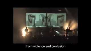 LAIBACH  AMERICA live version incl song lyrics and introductory speech [upl. by Mazlack668]