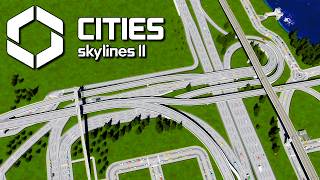 Building the Most PSYCHOTIC Interchanges Ever in Cities Skylines 2 [upl. by Llenrac]