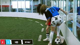 I love soccer  Alinity vs Emiru [upl. by Matthews269]