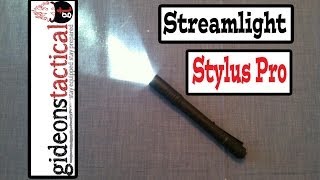 Streamlight Stylus Pro EDC Flashlight Dynamite [upl. by Refitsirhc]