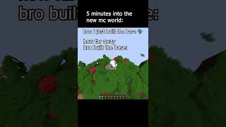 How did bro even get there so fast minecraft memes minecraftmemes gaming fyp minecraftshorts [upl. by Georgeanne]