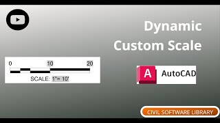 How to create Dynamic Custom Scale Bar [upl. by Whitney865]