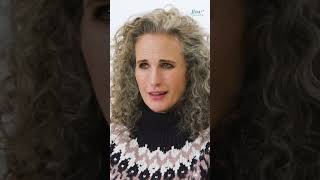 Andie MacDowell Responds to Rude Reporter Question andiemacdowell shorts [upl. by Atilrak139]