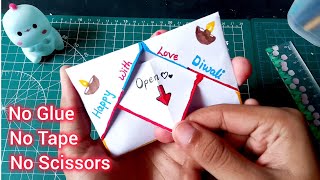 Diwali greeting card  How To Make Diwali Greeting Card 2024  handmade diwali pop up greeting card [upl. by Eiramenna]