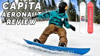 Testing CAPiTAs Newest AllMountain Snowboard  Aeronaut Review [upl. by Avan]