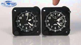 Thommen B13 and B18 Mechanical Aircraft Clocks [upl. by Acirret]