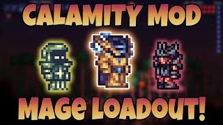 The Best Calamity Mage Class Loadouts Guide For Revengeance Death and Expert Mode [upl. by Ajaj327]