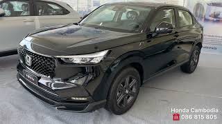 New Honda HRV Turbo 2023  Black Color  Interior and Exterior [upl. by Arymahs]