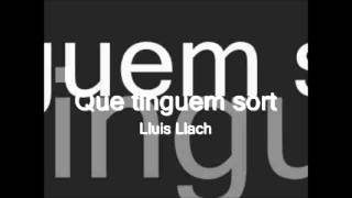 Cover de la cançó de Lluis Llach Que tinguem sort amb guitarra gentilesa den Jordi Artigas [upl. by Purse]