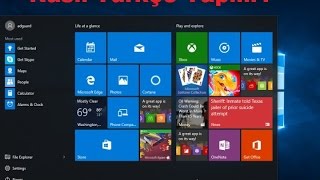 Bilgisayarı Türkçeye Çevirme Windows 10 Türkçe Yapma Sesli Detaylı Anlatımı [upl. by Daveta]