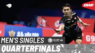 LINING China Masters 2024  Jonatan Christie INA 6 vs Lei Lan Xi CHN  QF [upl. by Heywood948]